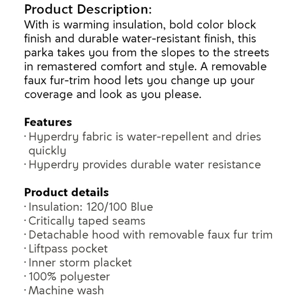 Onyx snow parka - Picture 3 of 5